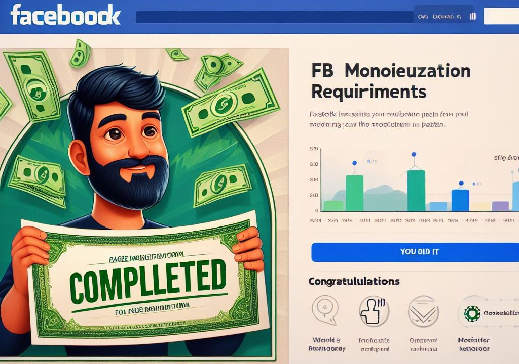 Facebook page monetization in Pakistan | fb Monetization Requirements in 2024